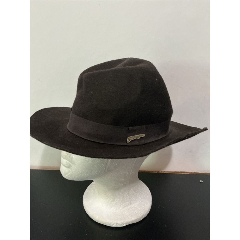 Rubie's Indiana Jones Fedora Hat Adult OS Brown Lucasfilm Ltd Halloween VTG